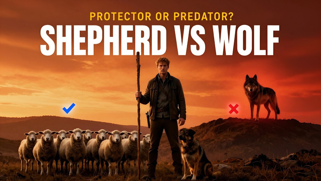 When Survival Collides: Shepherd vs Wolf