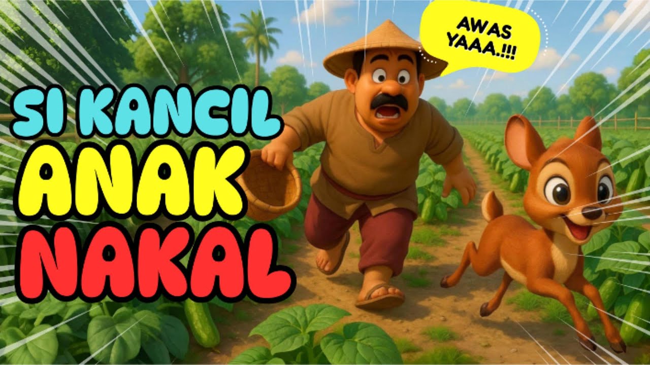 Si Kancil Anak Nakal 🎵 Lagu Anak Indonesia | Animasi 3D Lucu & Edukatif