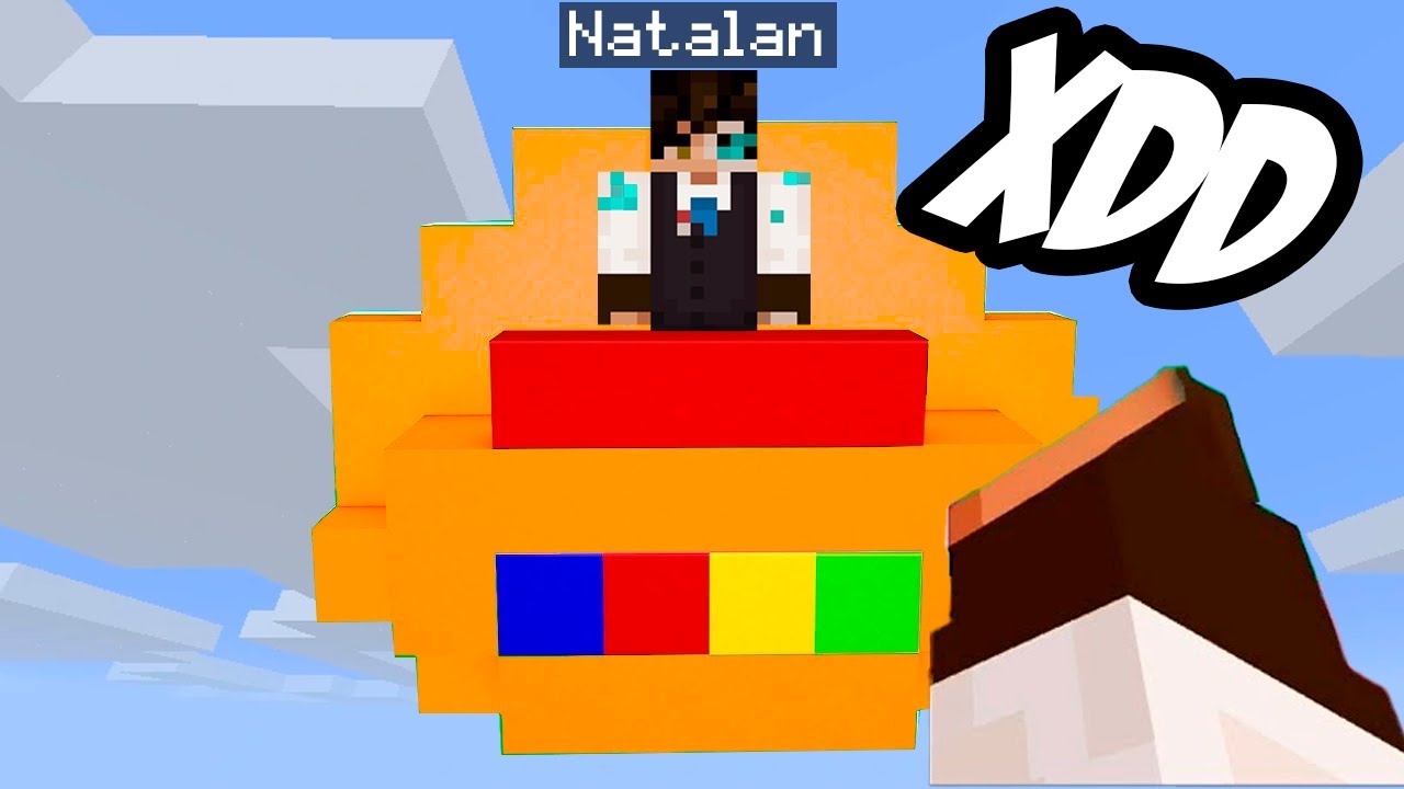 hicimos JUEGOS de TIKTOK en MINECRAFT