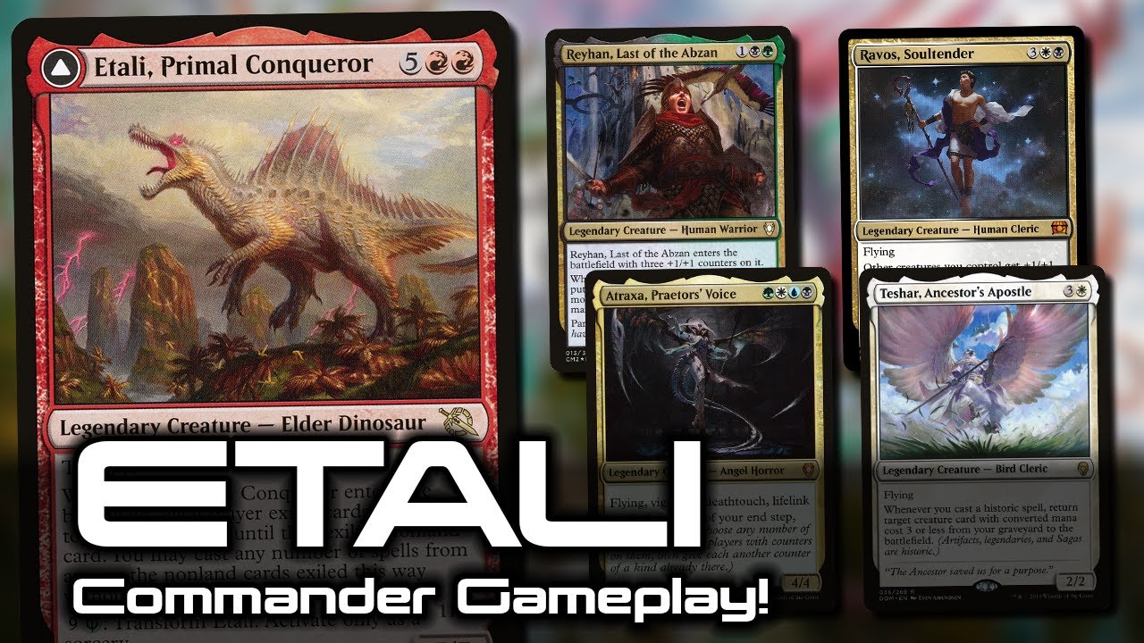 Геймплей Etali Primal Conqueror EDH