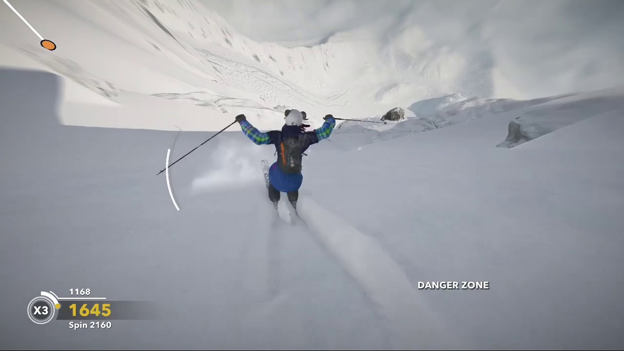 POV: Your First Time Skiing And You Go Down The Black Slope