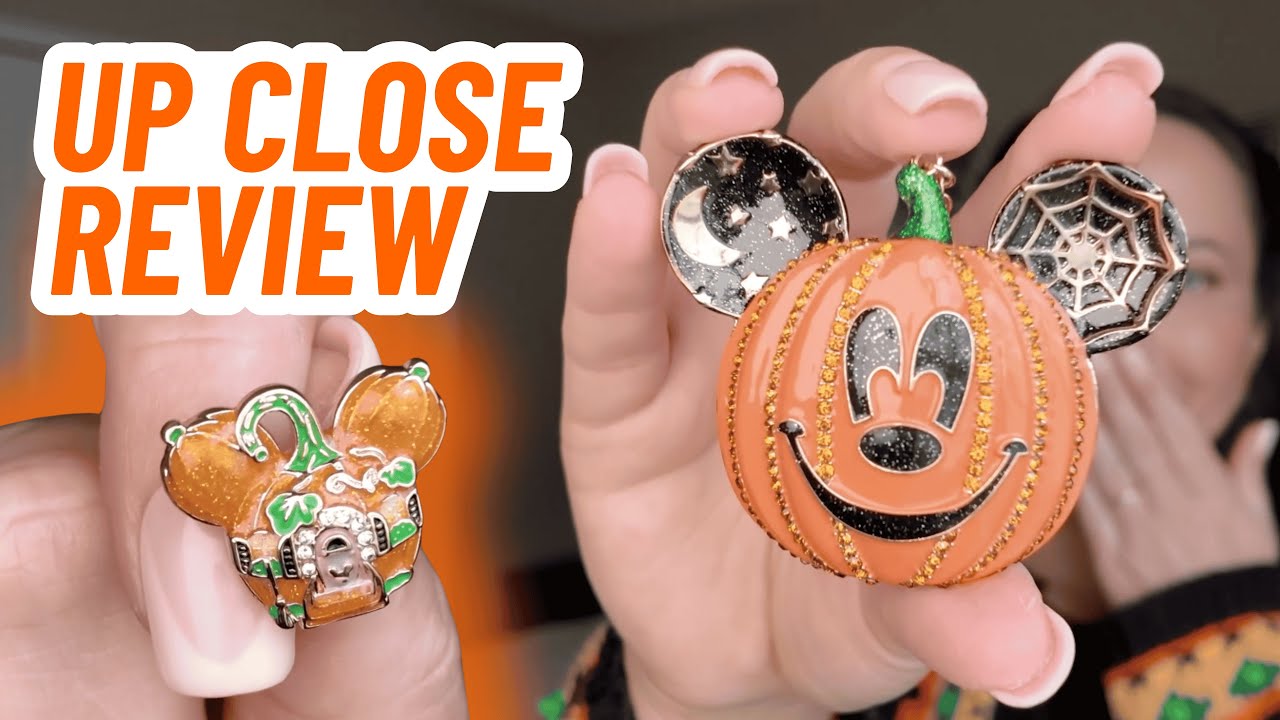 Mickey Pumpkin Bag Charm & Haunted Cottage Earring Review | BaubleBar Halloween Jewelry Accessories