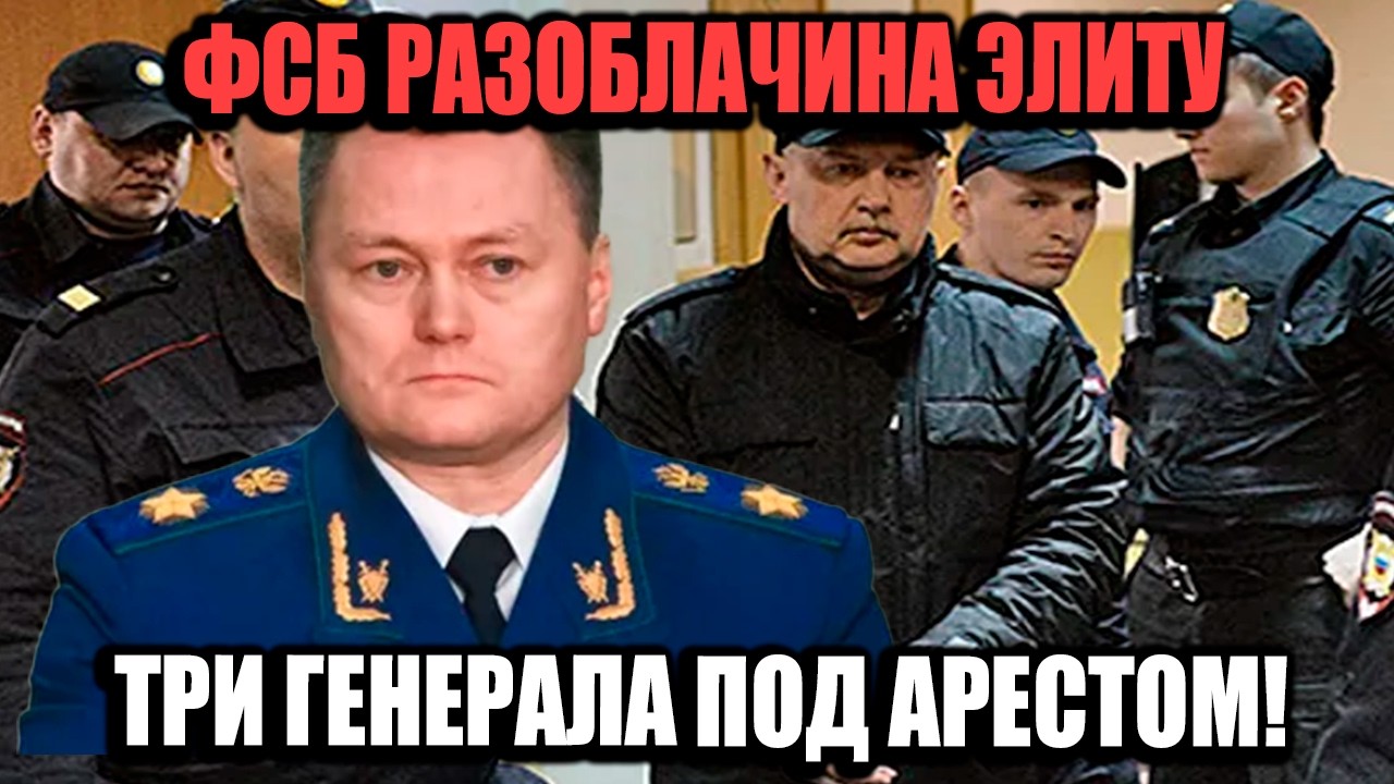 Три Генерала В Наручниках! Верхушка Армии Поймана На Коррупции!