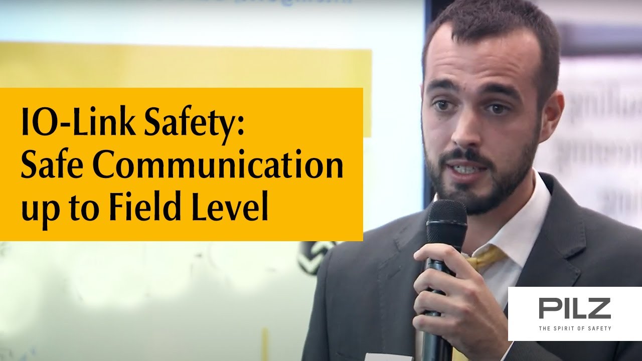 IO-Link Safety: Safe Communication up to Field Level  | Pilz