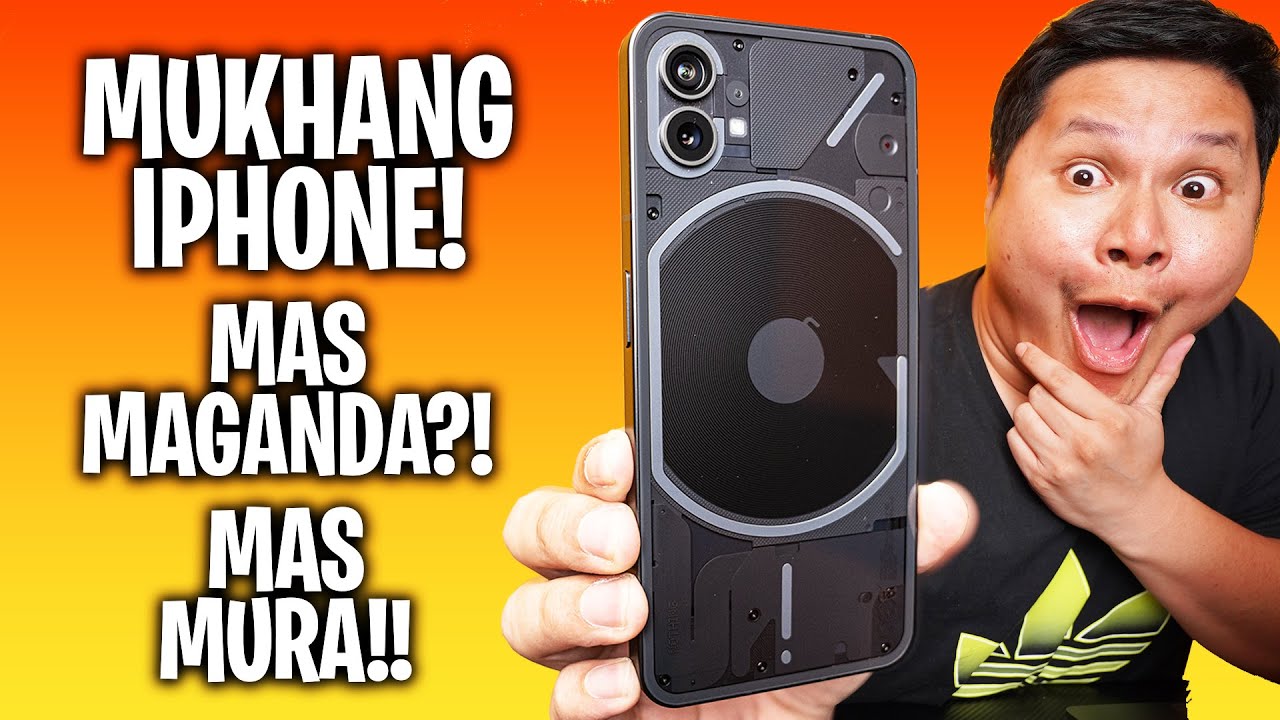 NOTHING PHONE (1) - WAG NA IPHONE! ITO NALANG!