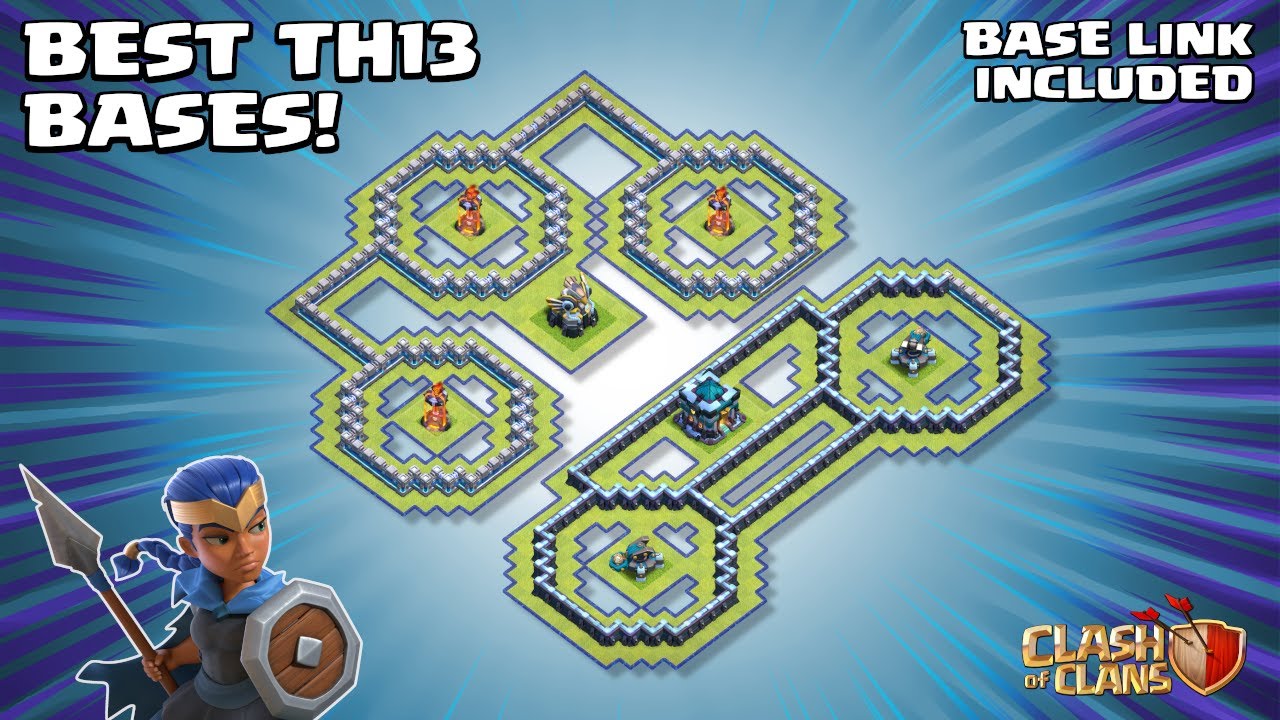 *OLYMPIC* Town Hall 13 (TH13) Base - With TH13 BASE LINK - Clash of Clans - #152