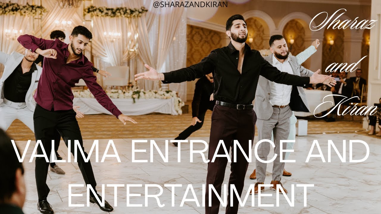 Sharaz and Kiran Valima Entrance and Entertainment 🎤🕺🏽