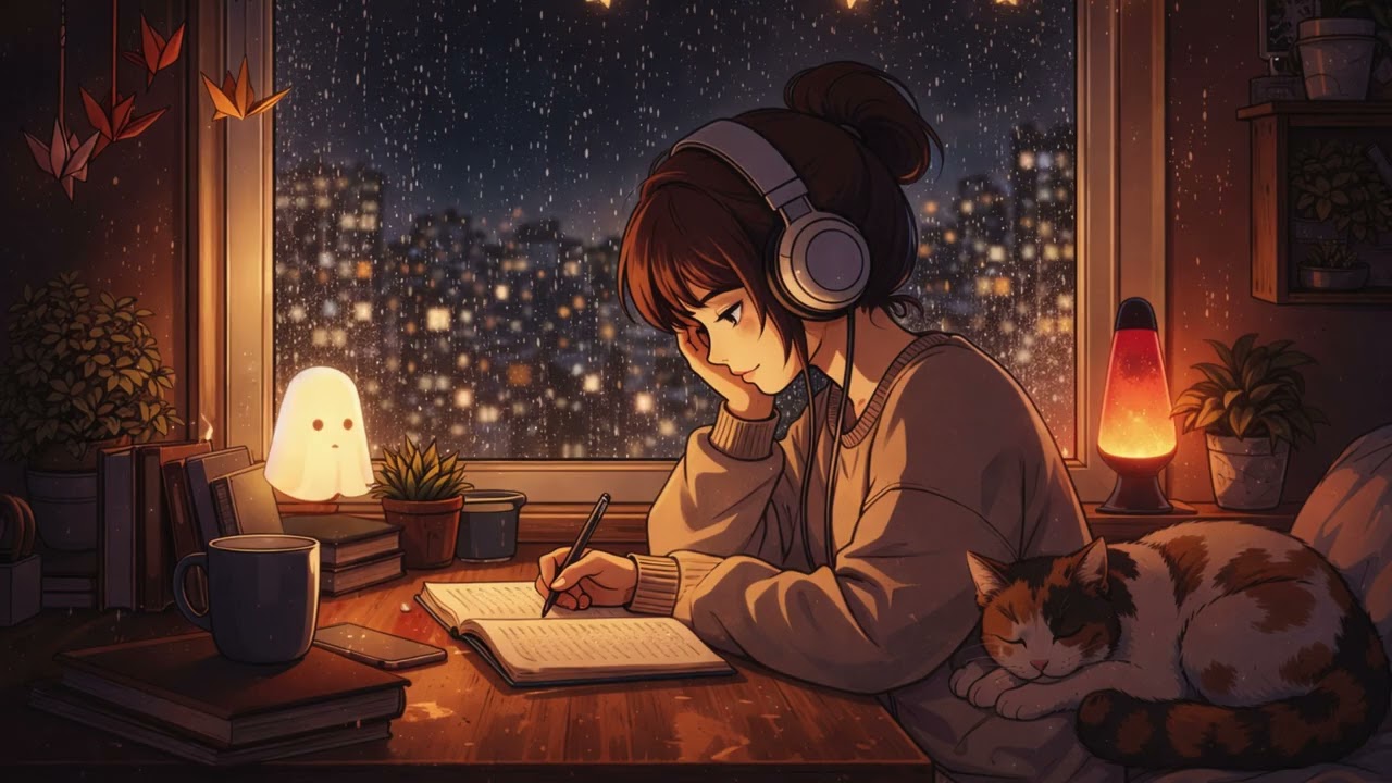 Rainy Night Study