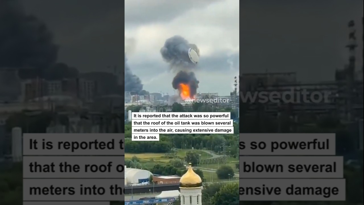 Ukraine Strikes Near Moscow! Russia Shocked by Massive Drone Attack #shorts #geopolitics