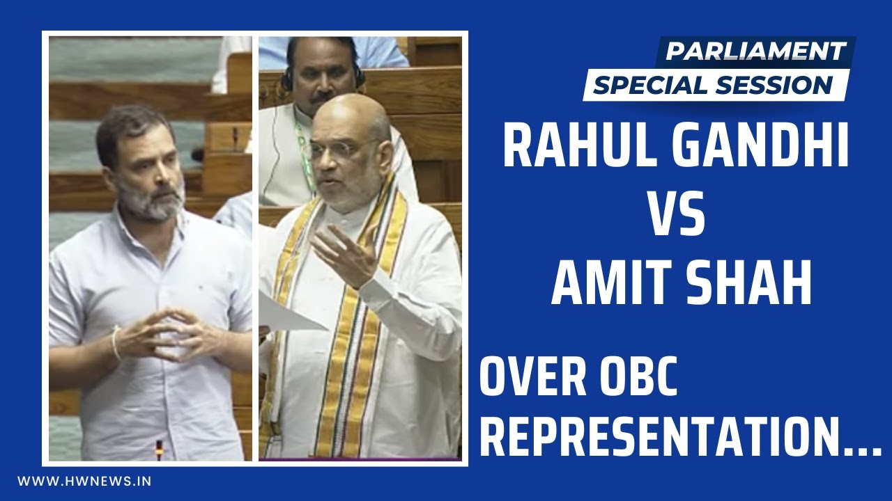 Rahul Gandhi Vs Amit Shah over OBC representation | Parliament Session| BJP| Womens Reservation Bill