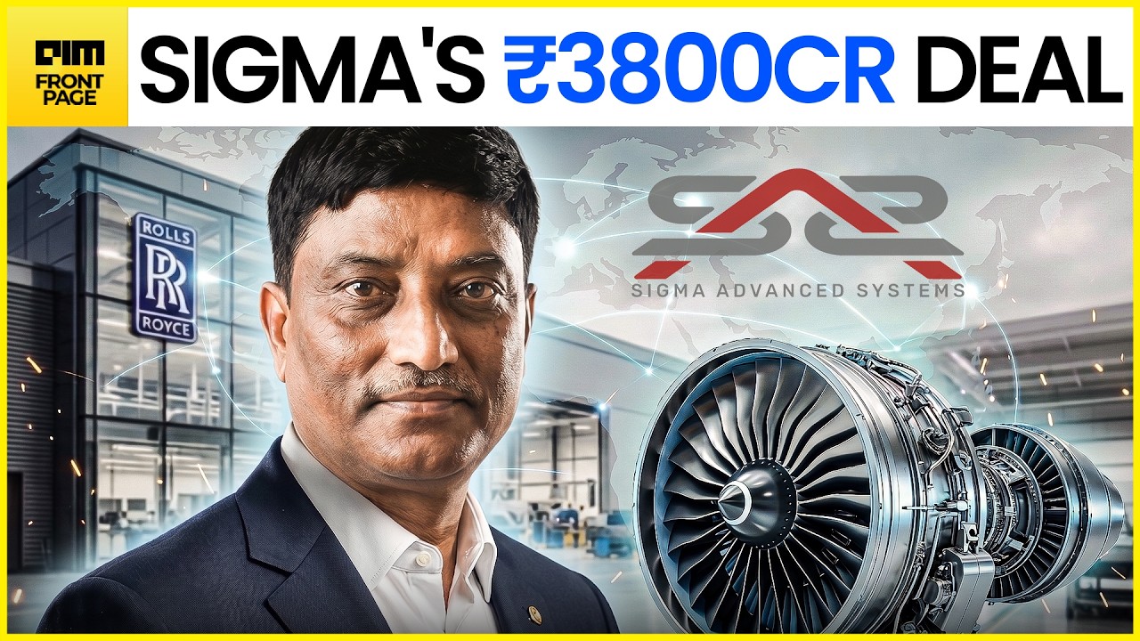 Hyderabad Firm Sigma Wins ₹3,800 Crore Rolls-Royce Deal