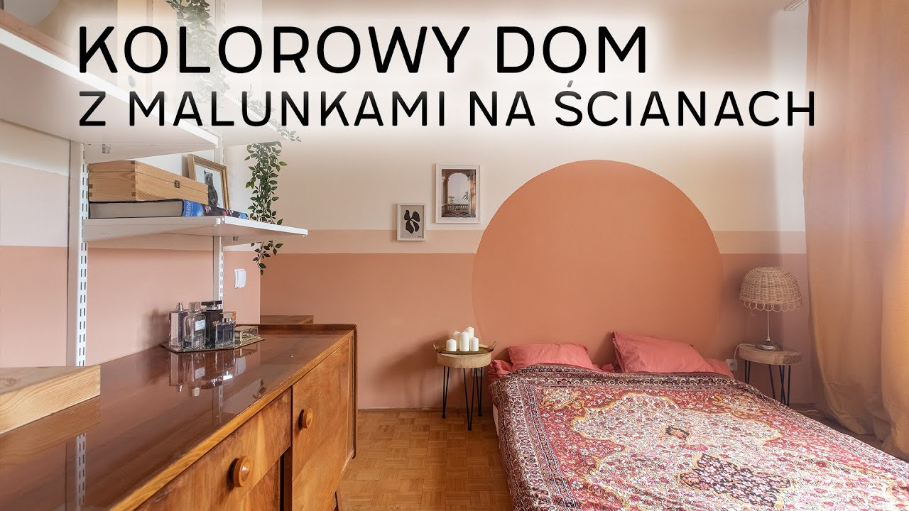 Dom z oryginalnie wymalowanymi ścianami + lodówka Liebherr | HOME TOUR