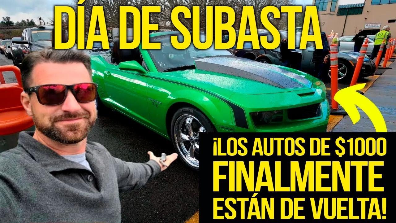 ¿Se puede conseguir un coche limpio y funcional por $1000 en una subasta de concesionarios?