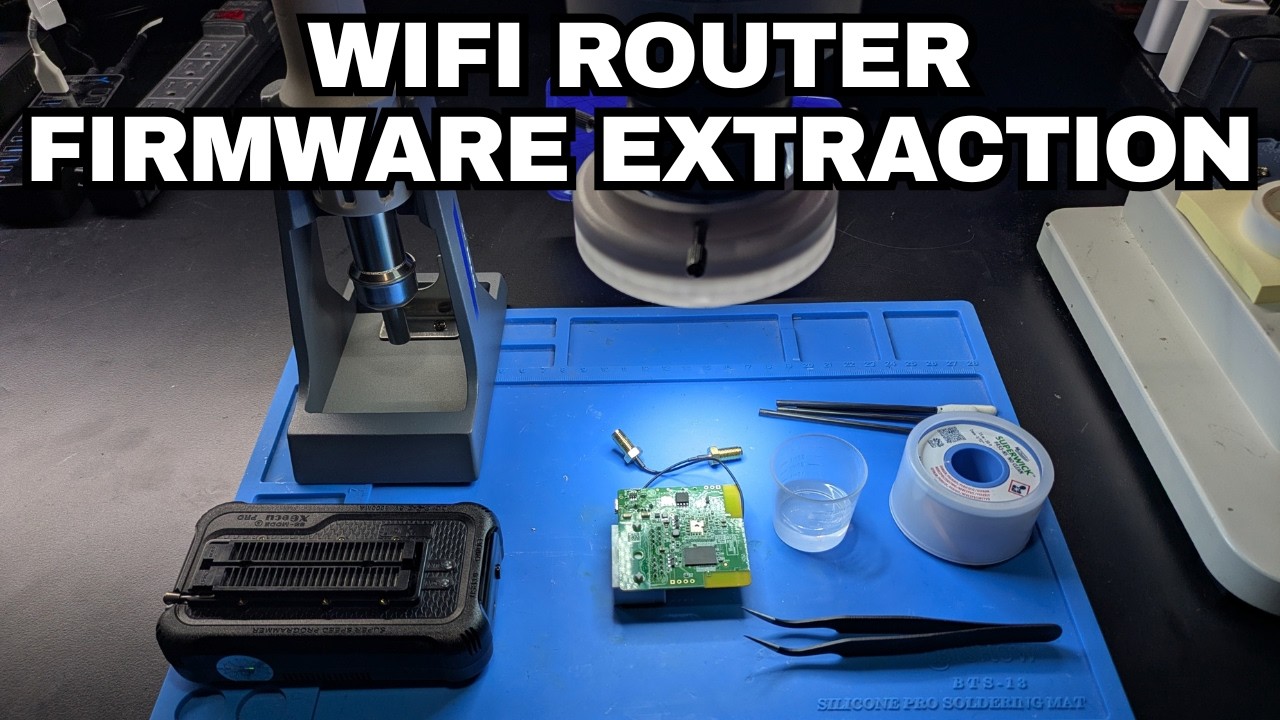Извлечение прошивки из Wi-Fi-роутера методом Chip-Off с помощью Moria