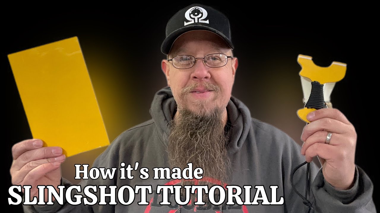 How I made a G10 Slingshot!  Simple, Easy, Basics