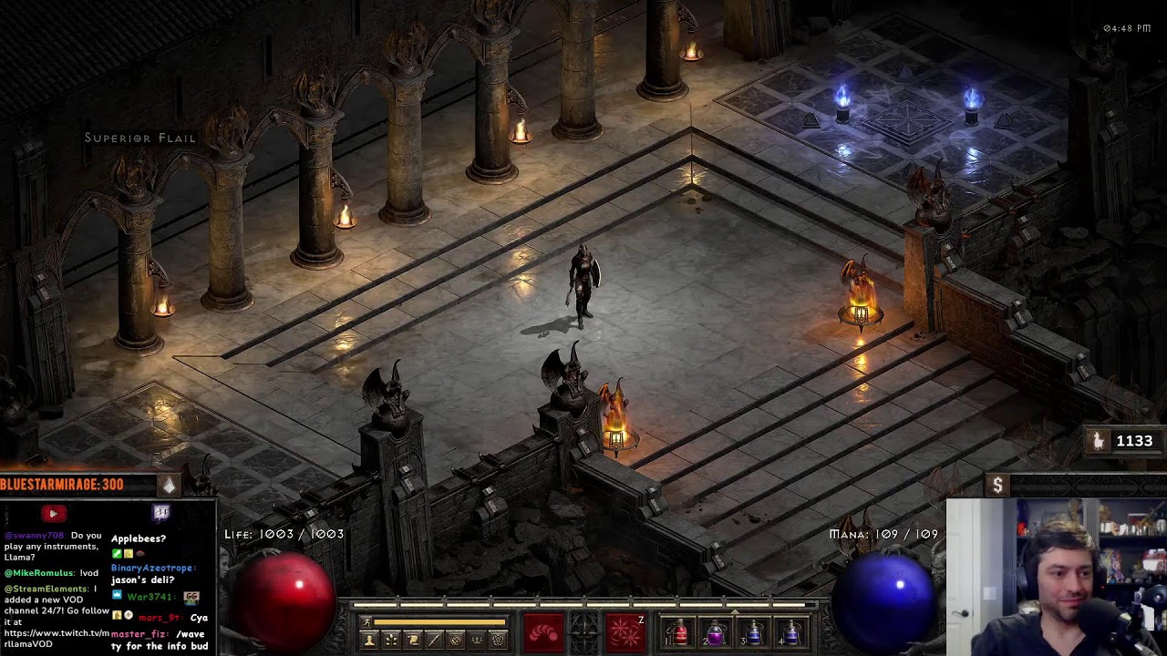 Diablo 2 - HELL HARDCORE Bladesin PLAYTHROUGH !guides