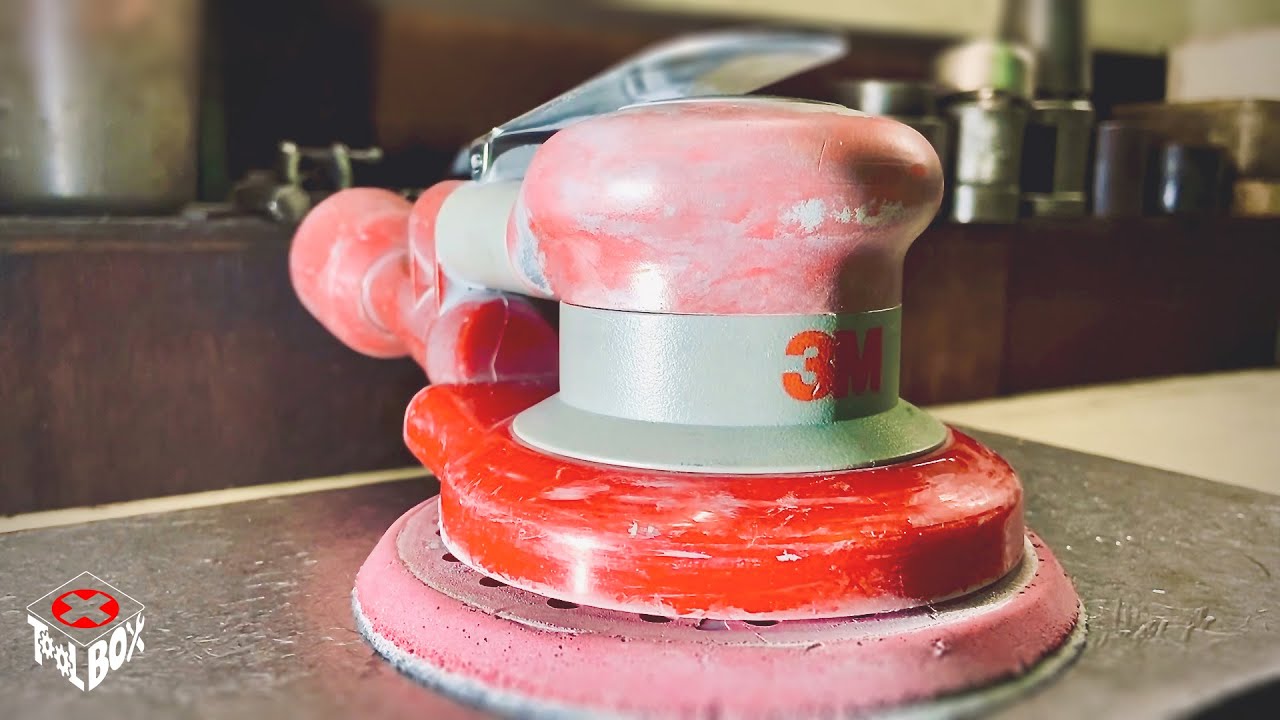 【 3M 】赤い工具の回転ブレを修正。Orbital Sander 20319 3M - REPAIR