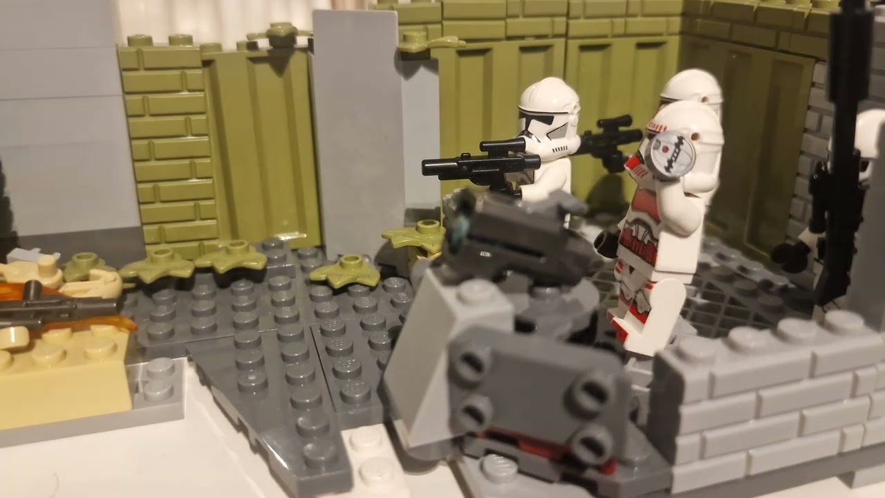 Lego stop motion droid ambush