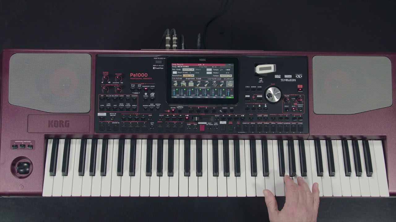 KORG Pa1000 - manuel vidéo - l'enregistrement (La Boite Noire)