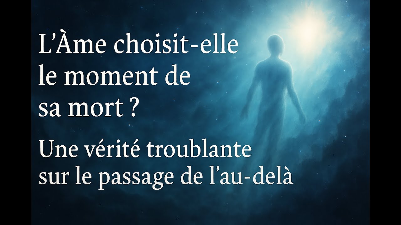 L'Âme choisit-elle le moment de sa mort ? Une vérité troublante sur le passage de l'au-delà