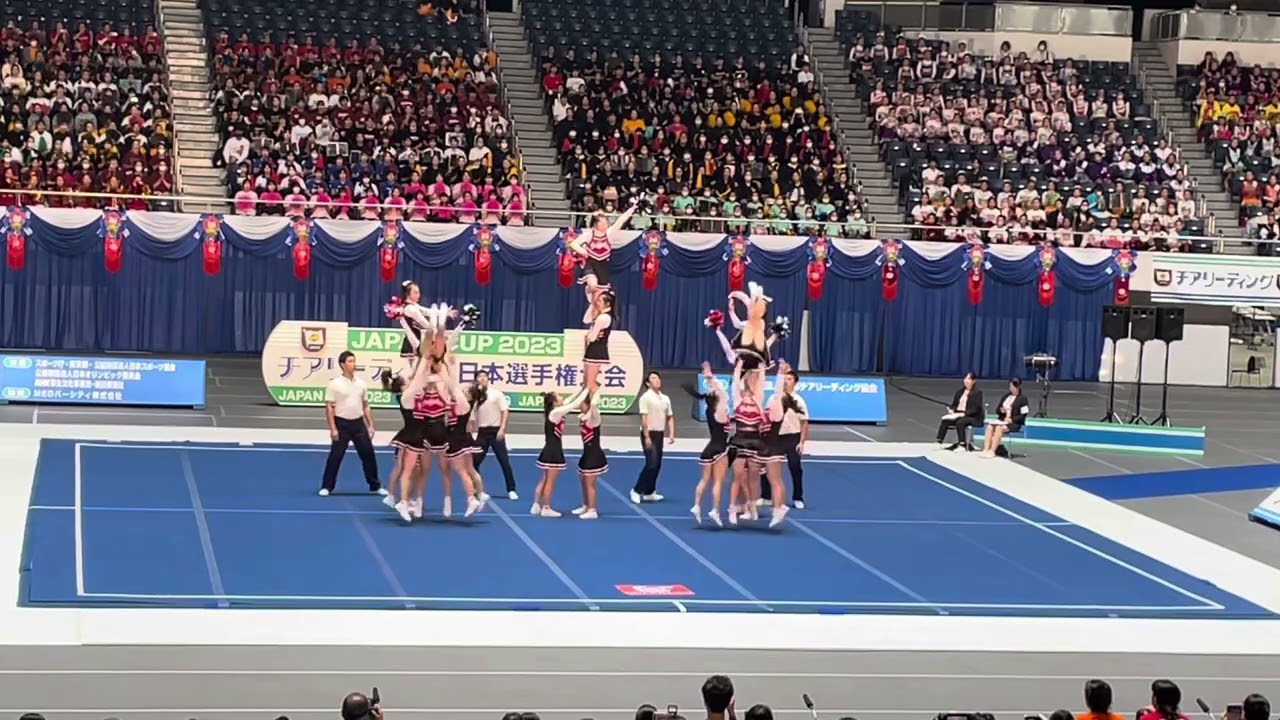 JAPAN CUP 2023  チアリーディング 日本選手権大会 帝京大学 準決勝