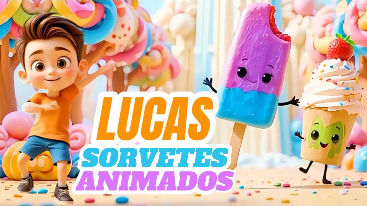 LUCAS encontra os SORVETES e PICOLÉS mais DIVERTIDOS!
