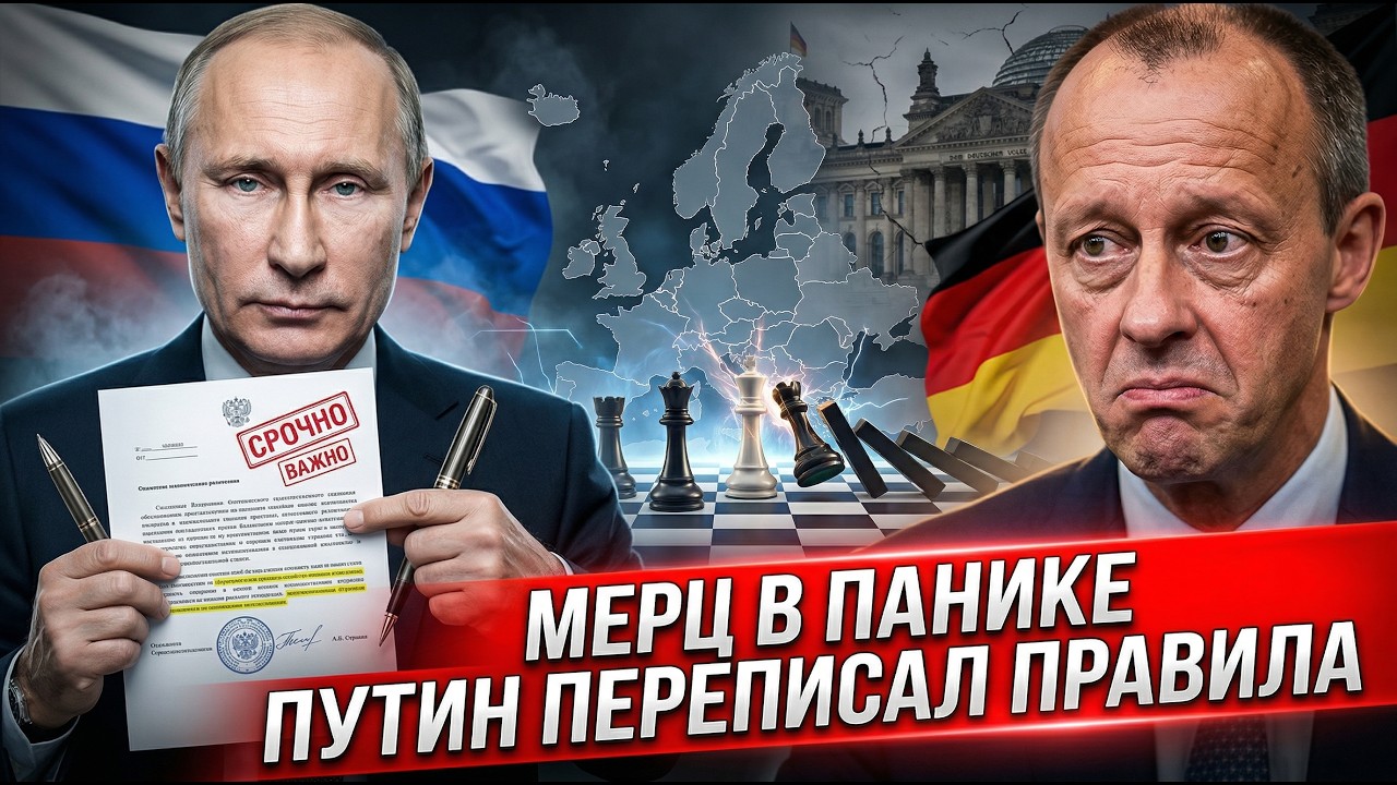 Мерц На Грани Провала: Зачем Путин Давит На Берлин И Ставит Ультиматум?
