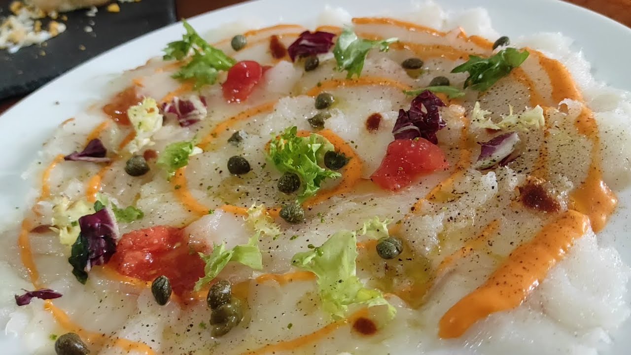 CARPACCIO DE BACALAO