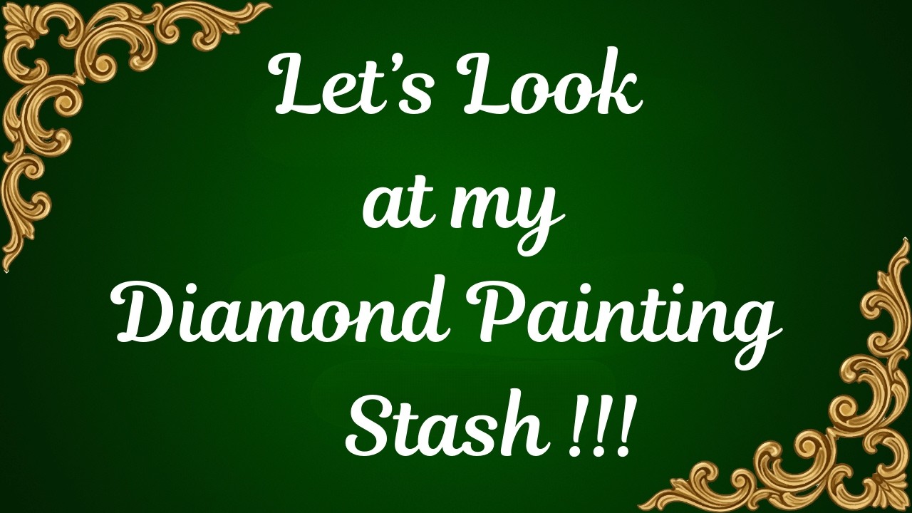 Let's Inventory My Older Diamond Painting Binder Stash Part 4 [129 B]
