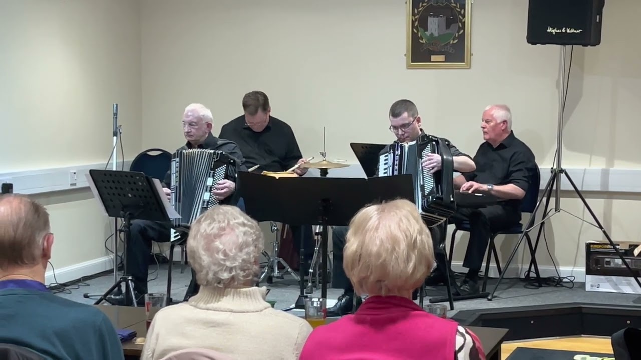 Derek Edmond & his SDB - Shetland Marches at Castledouglas Accordion & Fiddle Club