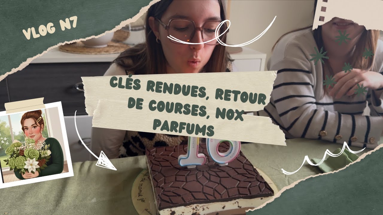 ✨VLOG: Clés rendues, Retour de courses, NOX PARFUMS 