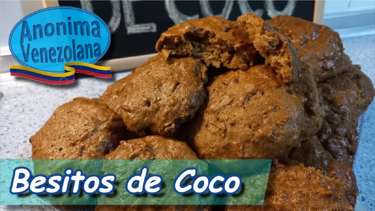 Besitos de Coco Venezolano - RECETA PASO A PASO
