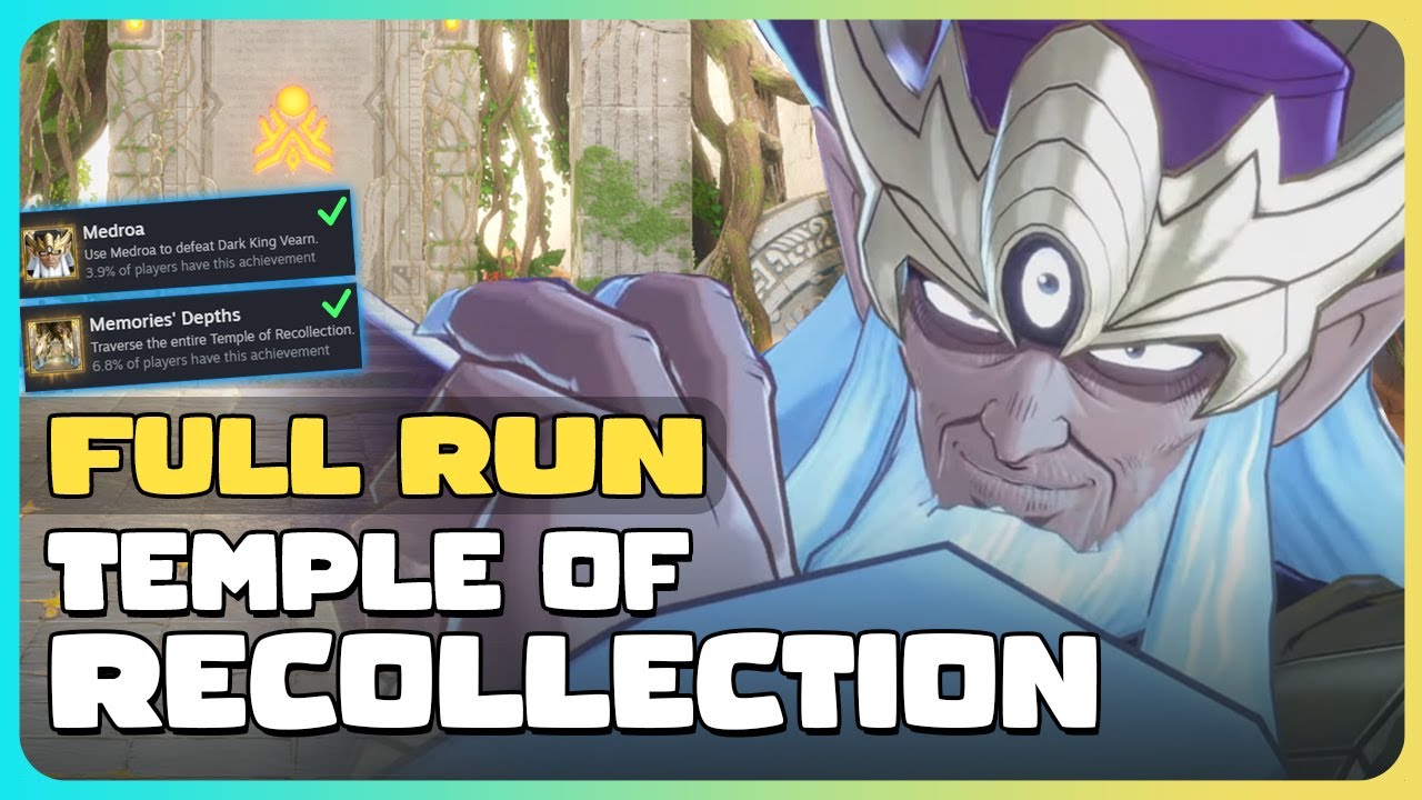 FULL RUN in Less than 1H45! TEMPLE OF RECOLLECTION Infinity Strash Dragon Quest