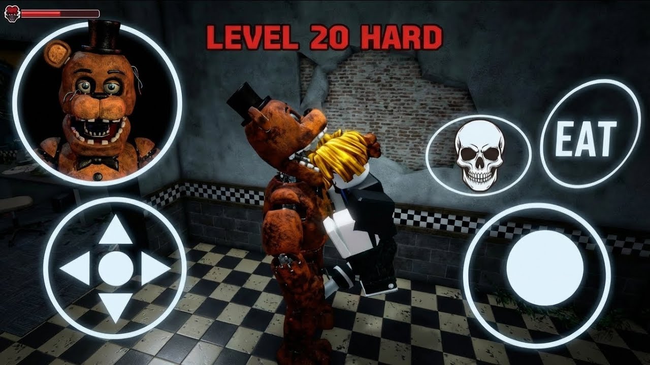 What if I BECOME FREDDY 20 Level!? - FNAF Eternal Nights (Roblox)
