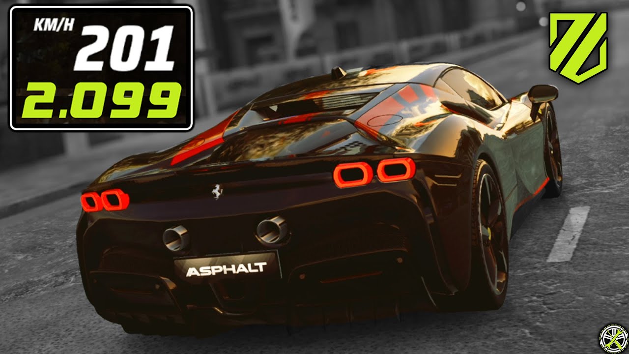 Evo Tuned Ferrari SF90 Stradale: Acceleration Test | Asphalt Legends