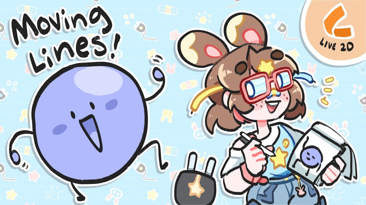 How to make your lineart MOVE in Live2D | VTuber Tutorial