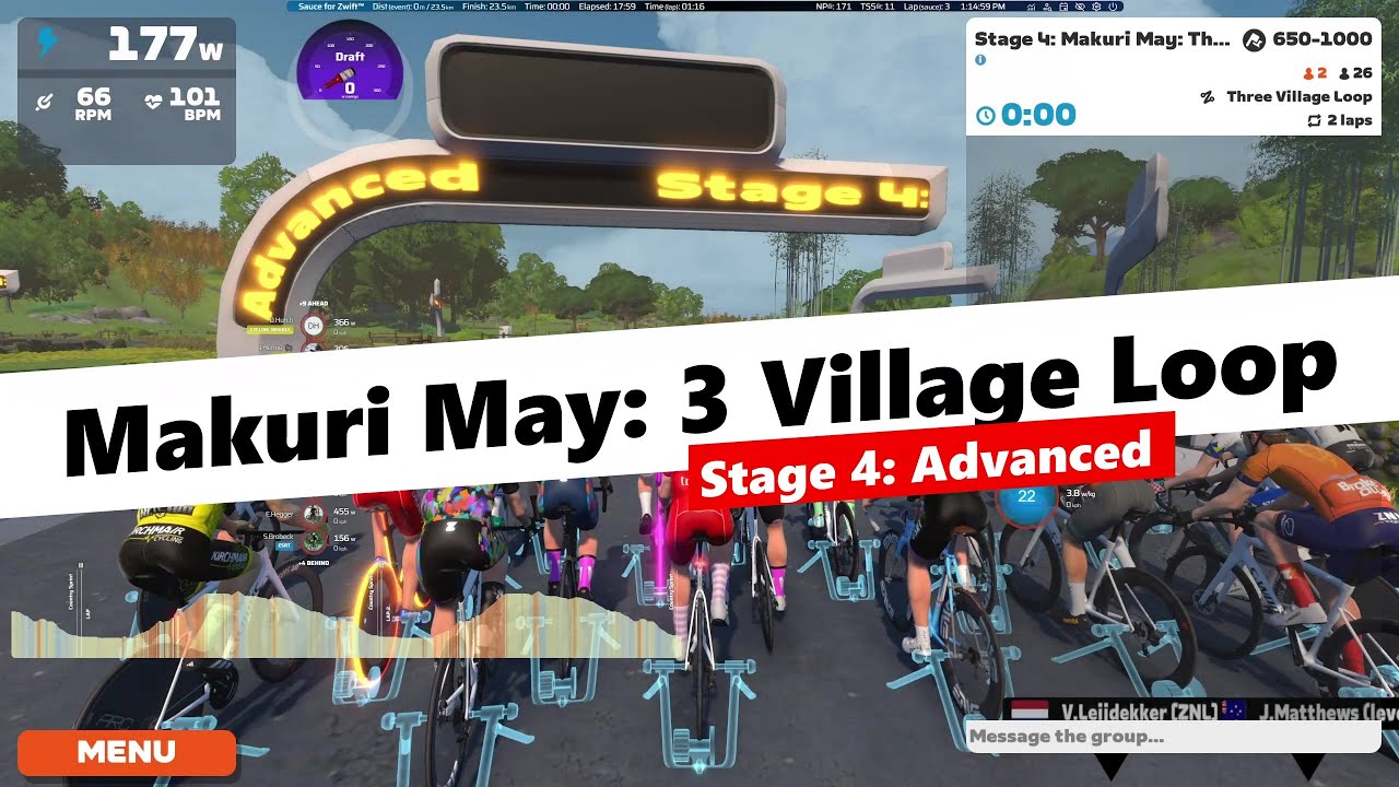 Makuri May: Stage 4 - Three Village Loop - Advanced