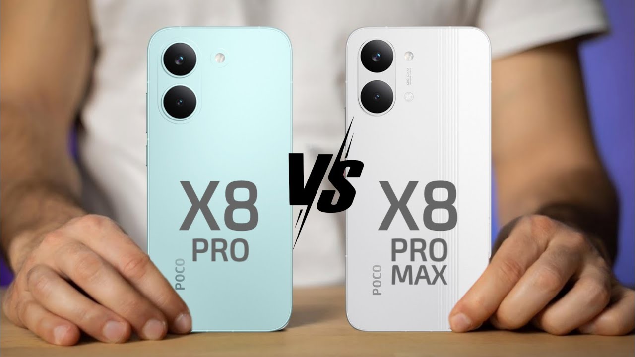 Poco  X8 Pro Vs Poco X8 Pro Max ! full Specs Comparison.