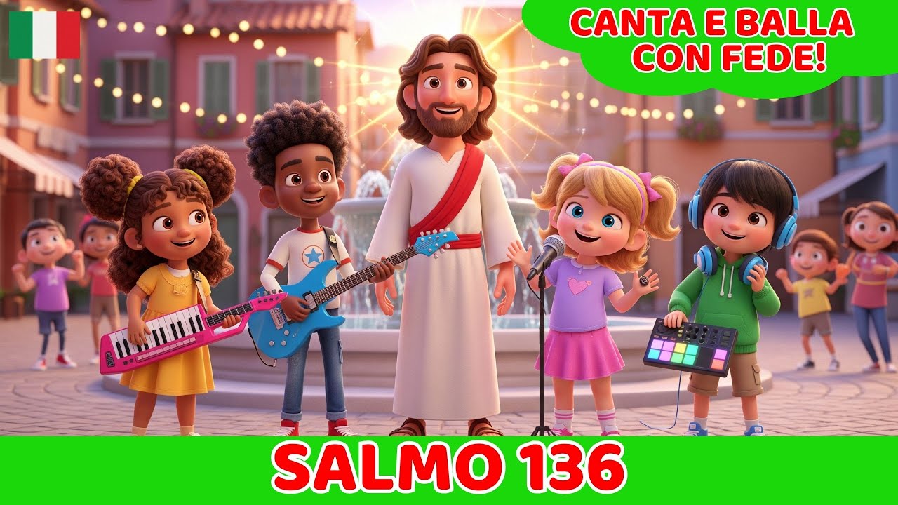 Dio È Buono Sempre | Salmo 136 per Bambini | Musica Cristiana per Bambini