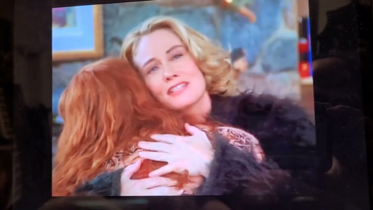 Cybill Shepherd in a gorilla suit