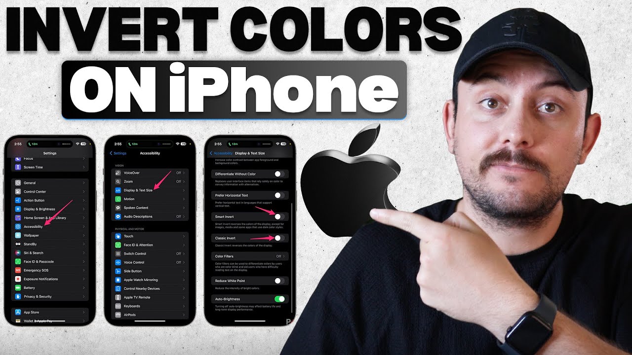 How to Invert Colors and Use Color Filters on iPhone (Accessibility Settings Guide)
