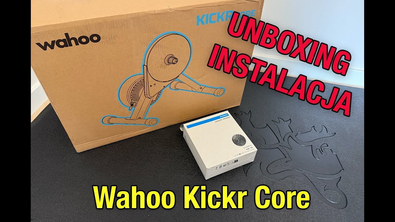 GARAŻOWY VLOG #2 - Wahoo Kickr Core - Unboxing i podłączenie
