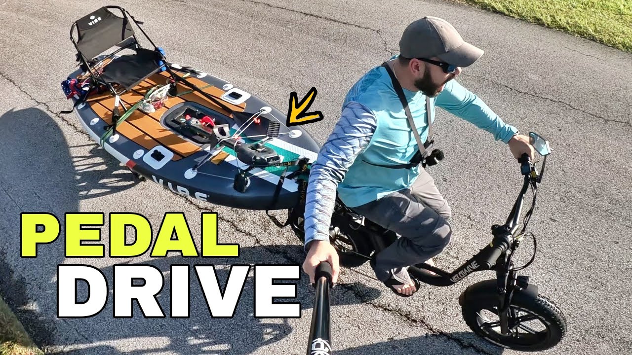 The Future! Vibe Uptown 100 Lite Pedal Drive Inflatable Kayak Board