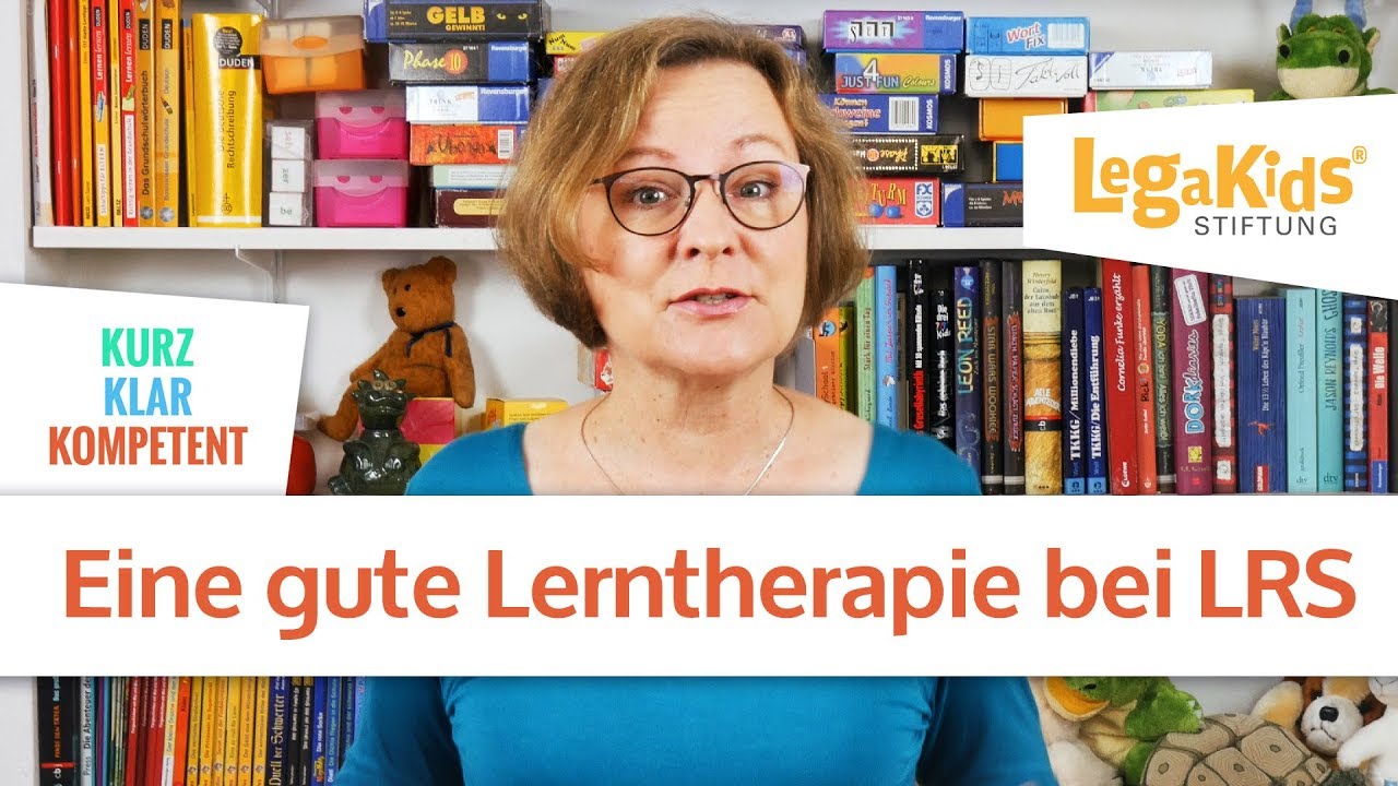 Was macht eine gute Lerntherapie bei LRS aus?
