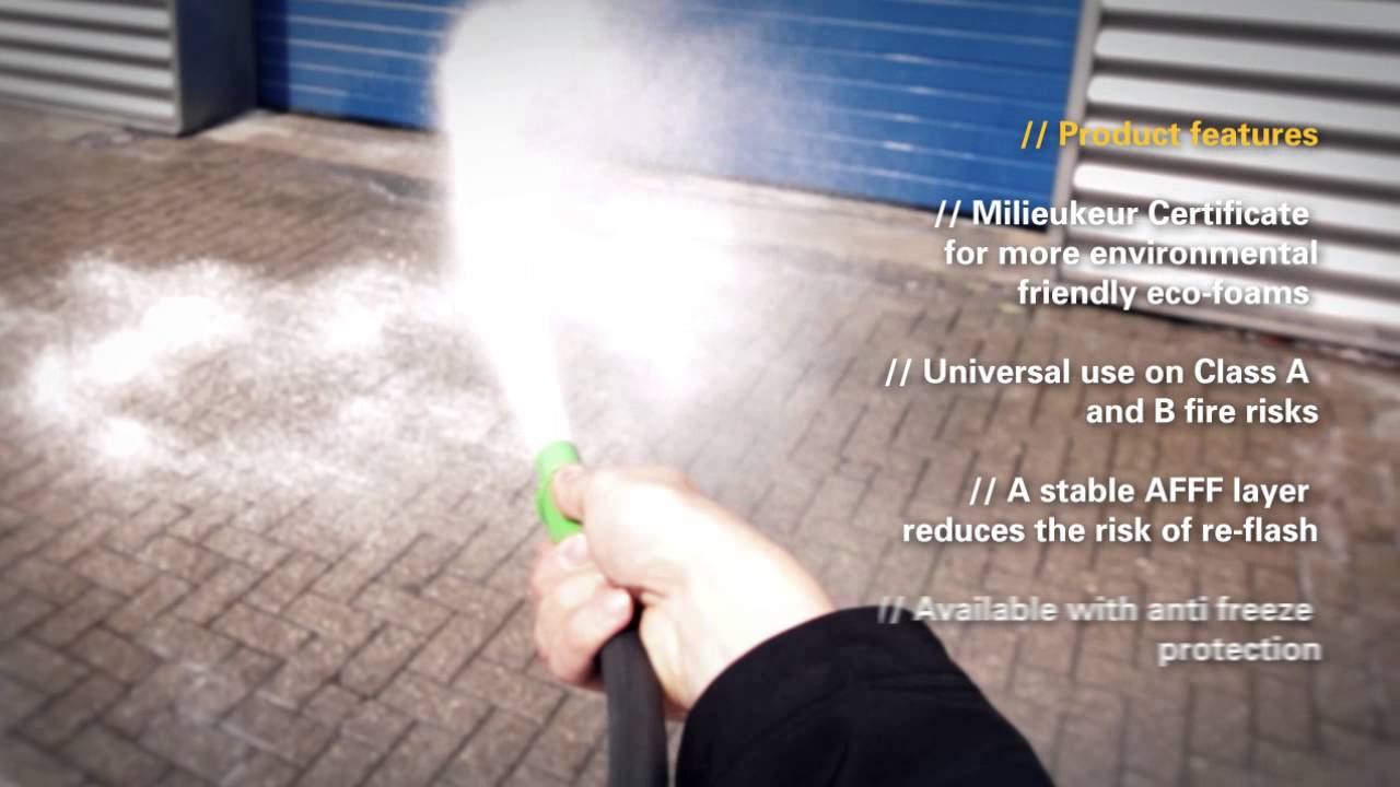 Neuruppin Stored Pressure Foam Extinguisher Discharge Video