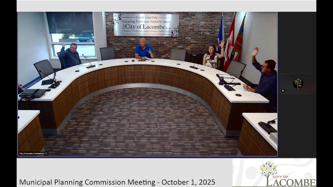 Municipal Planning Commission Meeting - October 1, 2025