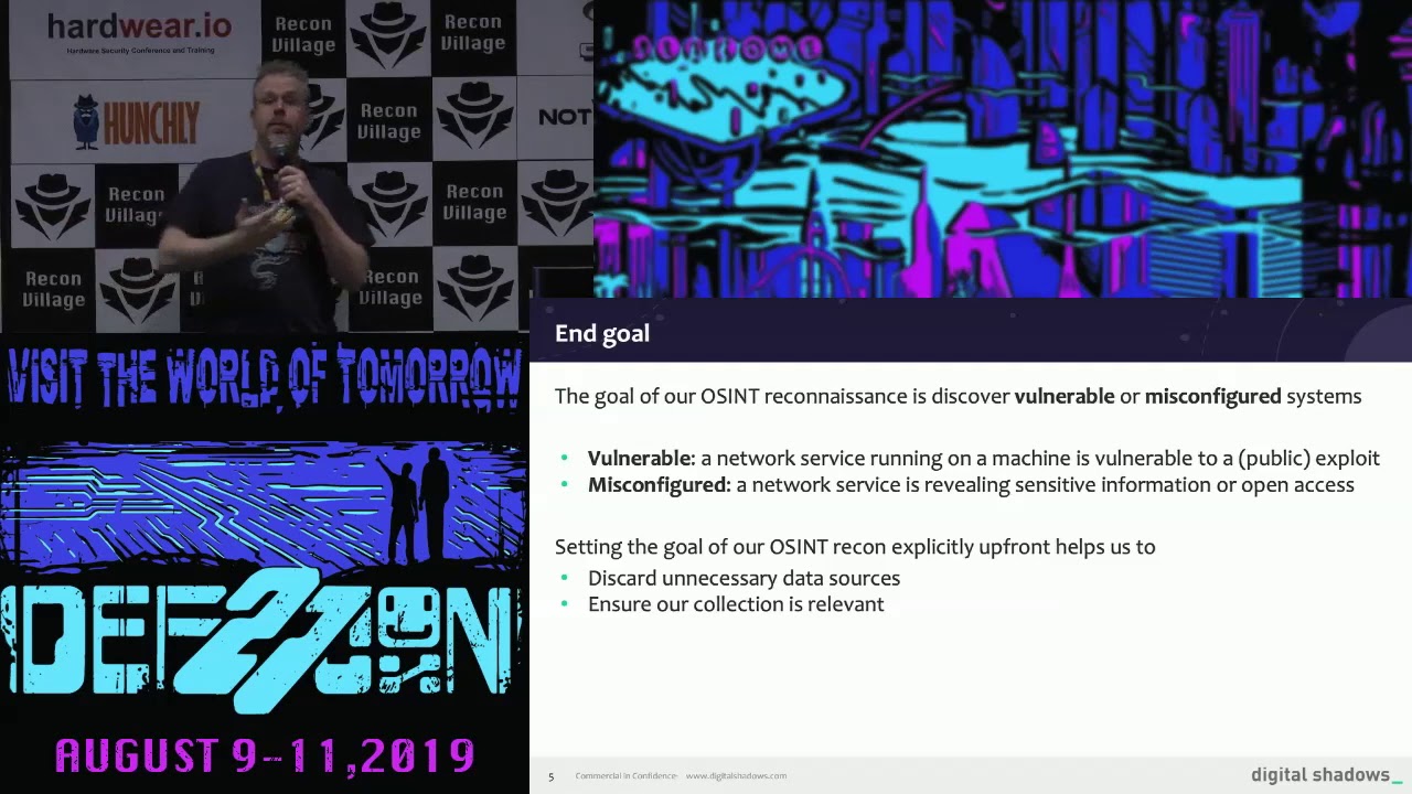 Richard Gold - Asset Discovery Making Sense of the Ocean of OSINT - DEF CON 27 Recon Village