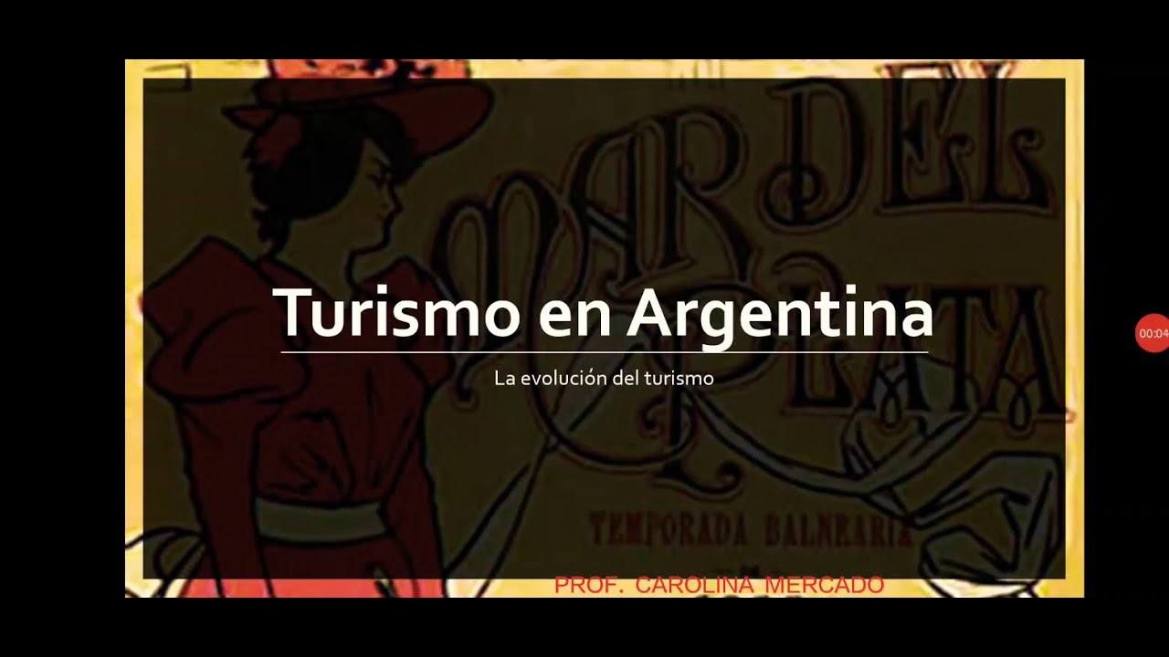 Evolución del turismo en Argentina