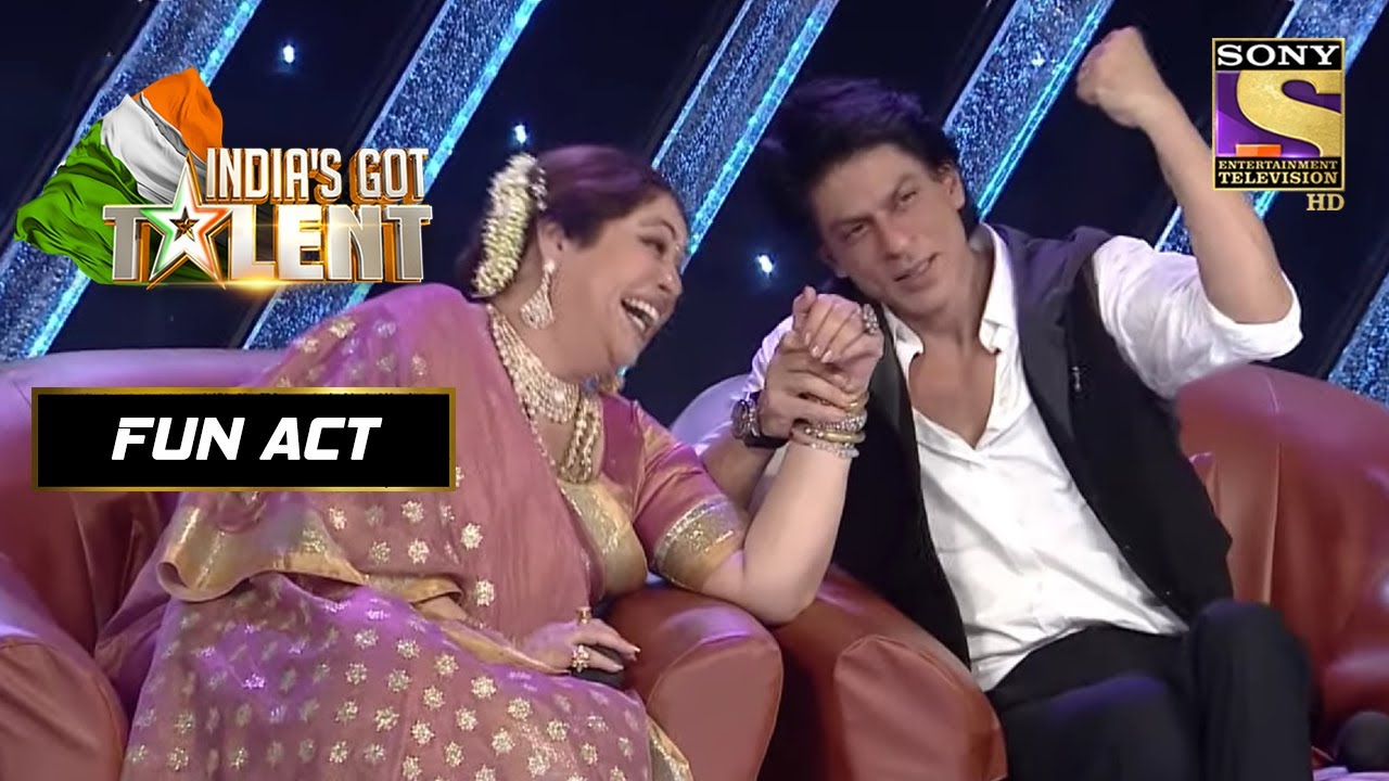 Shah Rukh & Kirron जी ने Sudesh के Jokes पे लगाए ठहाके | India's Got Talent Season 3 | Fun Act