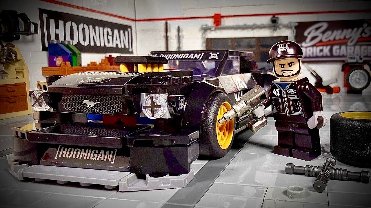 LEGO Ken Block Builds the Ford Mustang Hoonicorn | Gymkhana 77262